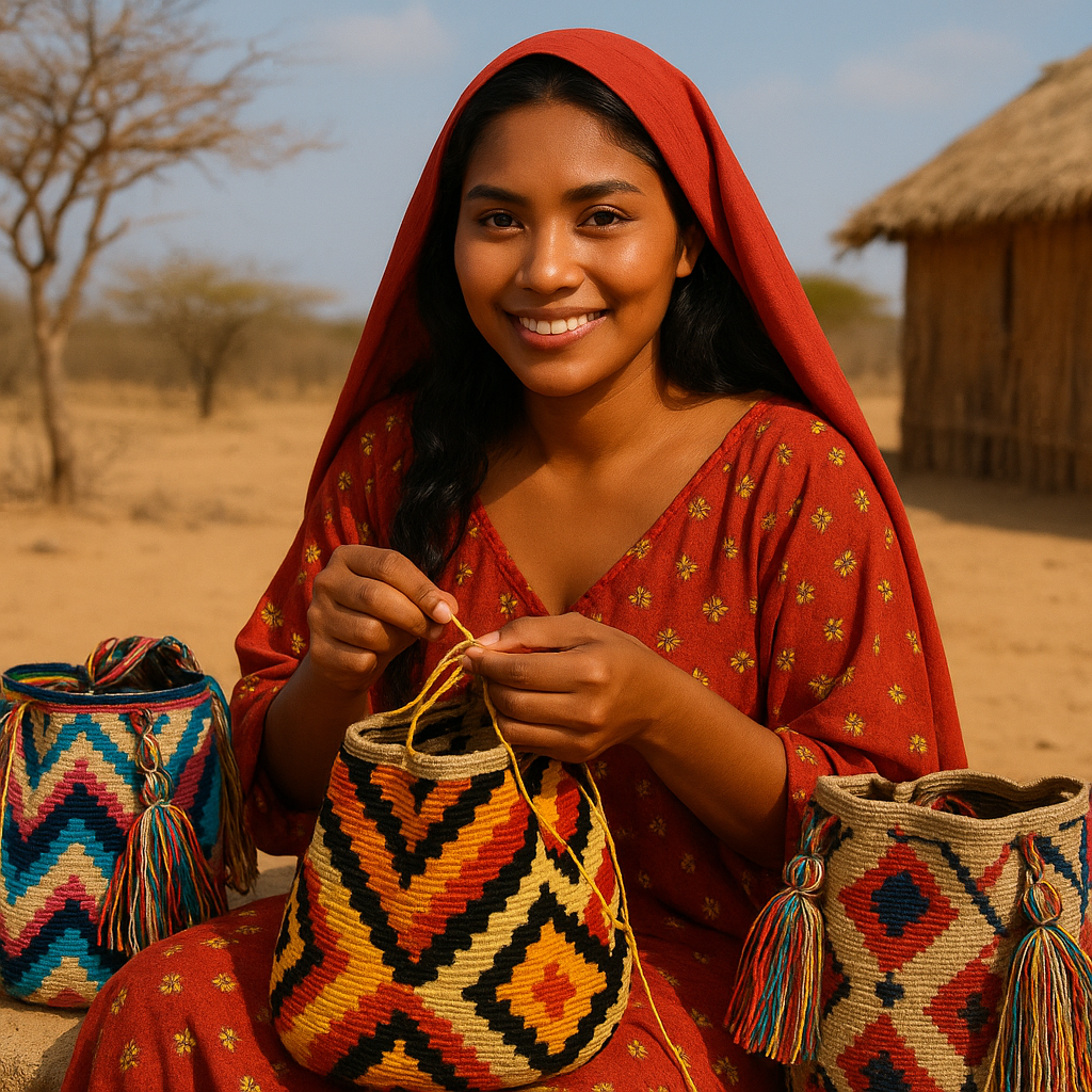 Imagen conceptual de crecimiento y comunidad en La Guajira